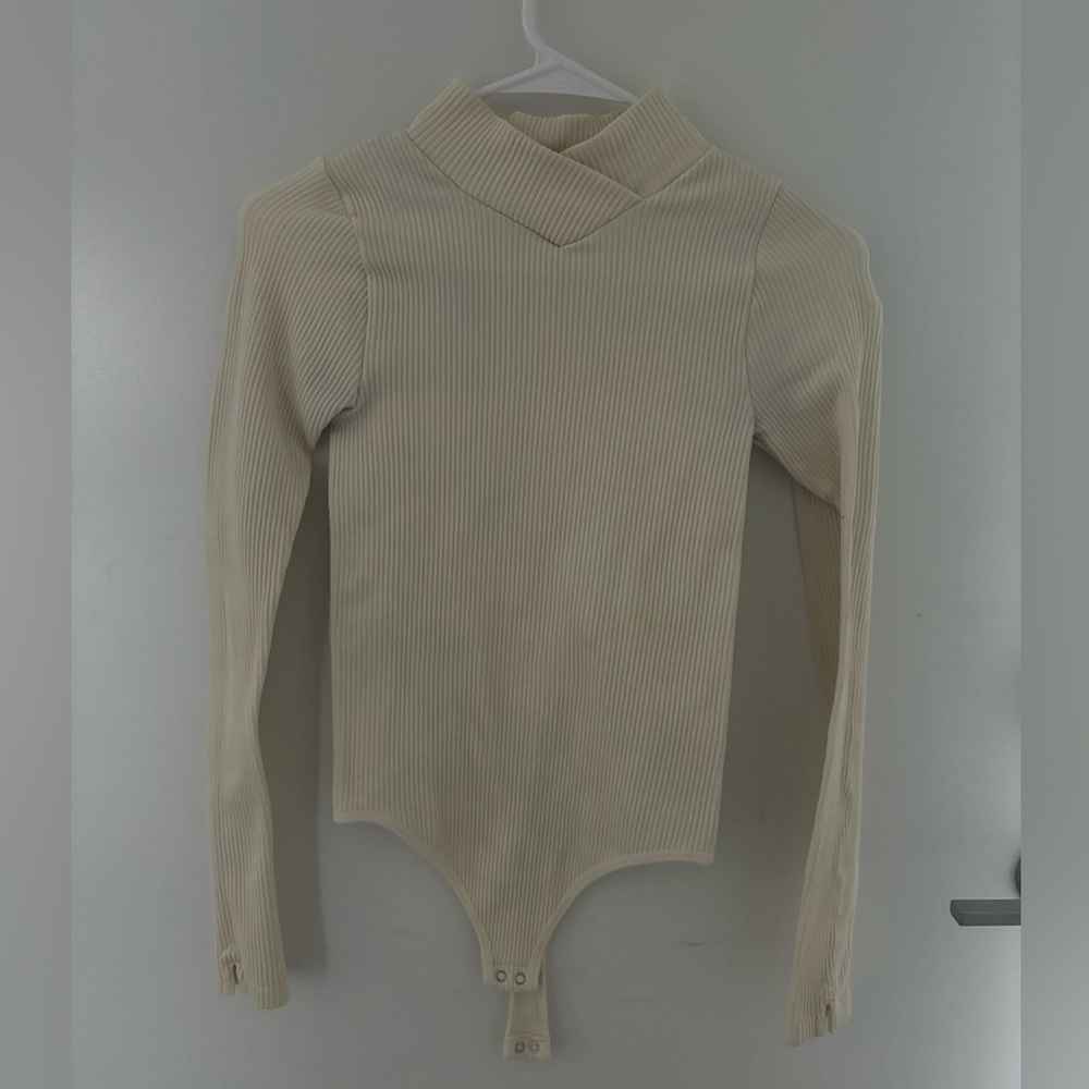 Cute & soft turtle neck body suit